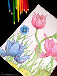 Most artists use watercolor pencils to create a drawing and add water afterward or in stages as they draw. Simple Easy Colored Pencil Drawings For Beginners Novocom Top