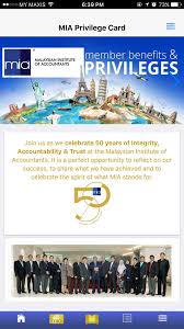 Micpa has been developing professional accountants in malaysia through its professional examinations since 1963. Mia Membership Privileges App For Android Apk Download