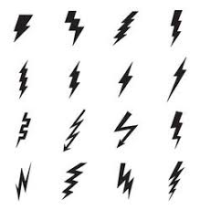 Black And White Lightning Bolt Background Lightning Bolt Icons Vector In 2020 Vector Free Lightning Bolt Vector