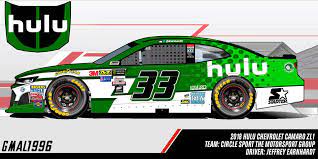 Betting on nascar is fun, exciting, and can be extremely profitable! That Guy No One Heard Of On Twitter Fictional 2018 Hulu Chevrolet Camaro Zl1 Jearnhardt1 Cstmg3330 Nascar Nr2003