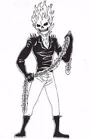 Thanks to the mass media and the popularization of these ethereal creatures. 4 100 Ghost Rider Drawing By Blackfistsredblades On Deviantart