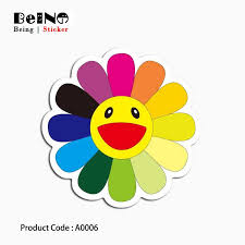 Besar, biasanya berwarna kuning terang. Bunga Matahari Stiker Smile Cute Terang Kartun Tahan Air Koper Kotak Laptop Gitar Bagasi Sepeda Mainan Berwarna Warni Indah A0006 Stiker Aliexpress