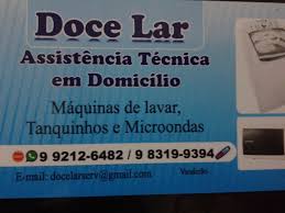 DOCE LAR ASSISTÊNCIA TÉCNICA EM MÁQUINAS DE LAVAR