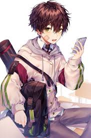 Find images and videos about boy anime and aesthetic on we heart it the app to get lost in what you love. Anime Wallpaper Hd Handsome Anime Boy With Brown Hair