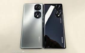 The Honor 70 et Honor 70 Pro lit up in ...