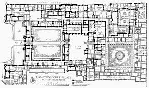 Plan 1 Hampton Court Palace Ground Floor British History Online Castle Floor Plan Castle Plans Palace Interior