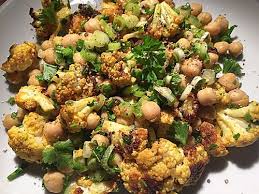 Gerosteter Blumenkohl Salat Rezept Mit Bild Von Der Biokoch Blumenkohlsalat Rezepte Mit Blumenkohl Gerosteter Blumenkohl