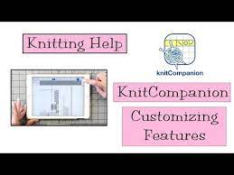 The heavenly headband and neck warmer are dependable conquer the cold with these winter companions knitted warmers. How To Customize Features In The Knit Companion App Knitting Help Knitting Videos Tutorials Knitting