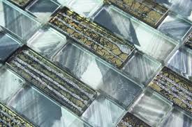 Glitzer glasmosaiksteine dekoration klarglas mosaik fliesen für diy handwerk. Glasmosaik Fliesen Jerusalem Grau Anthrazit Braun Gold Mosaic Outlet