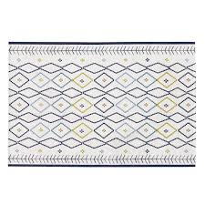 Maybe you would like to learn more about one of these? Tapis D Exterieur Tisse Ecru Motifs Graphiques Multicolores 160x235 Skye Maisons Du Monde