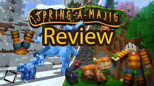 Minecraft Spring A Majig Gameplay Review Free World Adventure Youtube