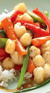 Bay Scallop Stir Fry Recipe Recipe Scallop Recipes Healthy Asian Scallop Recipe Scallop Recipes