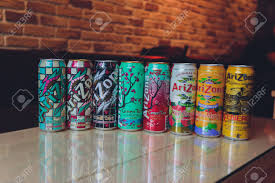 Comes in 23 fl oz can for convenience and ease. Ufa Russia Soda Shop 3 July 2019 Arizona Iced Tea Soft Drink On The Table Stock Photo Picture And Royalty Free Image Image 145184832