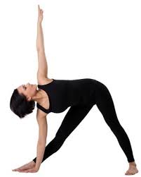 Extended Triangle Pose Utthita Trikonasana Beginner Yoga Workout Yoga For Beginners Yoga Poses For Beginners