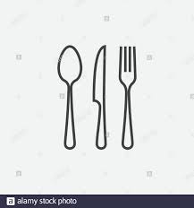 Cuillere Fourchette Et Couteau Icone Symbole Croise Restaurant Television Vector Illustration Symbole Icone De La Cuisine Restaurant Vector Image Vectorielle Stock Alamy
