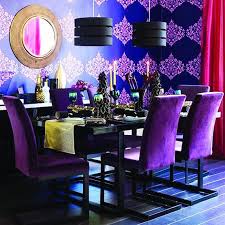 Dining room color of the day: Best Purple Decor Interior Design Ideas 56 Pictures