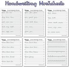 It's good practice for common core standards for 4th and 5th grade language. Cursive Handwriting Practice