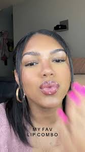 A little Friday lip combo moment ✨ @NYX Cosmetics Cold Brew liner and...