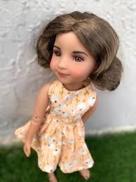 PREORDER Custom Doll WIG Exclusive Vegan Mohair-fits 8-9" Head Size Kaye  Wiggs, RRFF, Meadowdolls Dumplings , Bjd, "stretch Fit"