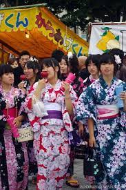 Himeji Yukata Festival In June Zooming Japan Yukata Japanese Festival Matsuri Festival