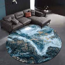 Perhaps more than anywhere else, your living room showcases your style. Large Round Area Rugs Abstract Oil Painting Aerial Photography Bedroom Living Room Home Decor Circle Floor Mat Anti Slip Tapete Rug Aliexpress