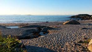 Enjoy the beautiful scenery and majestic mountains surrounding the area. Roppesanden Beach At Flo Beach In Ulsteinvik Ulstein Fjord Norway
