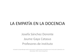 Jump to navigation jump to search. Ppt La Empatia En La Docencia Powerpoint Presentation Free Download Id 5269599