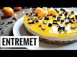 Entremet Leger A La Clementine Comme Un Bavarois Recette Facile Et Rapide Pour Les Fetes De Noel Recette Entremet Recette Clementine Entremet Facile