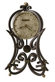 With the proper finish, wrought iron is a great outdoor material too. Howard Miller Vercelli Accent Mantel Clock 635 141 Vintage Wrought Iron Aged Iron Finish Home Decor Quartz Movement Buy Online In Antigua And Barbuda At Antigua Desertcart Com Productid 62335113