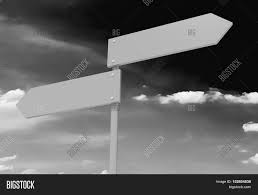 Certain important regulatory signs like stop and do not enter also. Blank Road Signs Image Photo Free Trial Bigstock