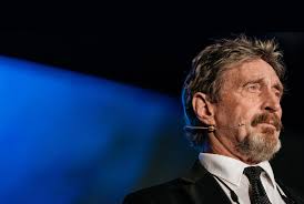 Lover of women, adventure and mystery. After Fleeing From The Us Government John Mcafee Warns His Enemies Bitcoin News