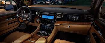 Packed with technology across every trim, you could easily settle for a base model and get excessive levels of tech. Experience The All New Wagoneer And Grand Wagoneer Premium Suvs