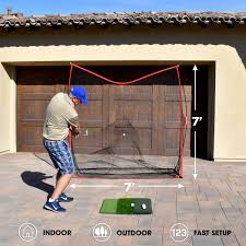 Nowadays, not everybody has time to go to the driving range and brush up on their ball striking skills. Gosports Golf Practice Hitting Net Huge 7 X 7 Personal Driving Ran Playgosports Com