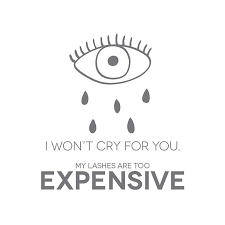 We also love your comments! Not Happening Lash Quotes Lavish Lashes Eyelash Extensions