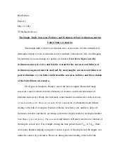 The purpose of this assessment is to provide students with the opportunity to engage in reflective practice, using a range of diagnostic tools and feedback, to identify two key areas of personal capability that can be addressed (improved) to increase their communication effectiveness. Brief Personal Reflection Paper Final Week 8