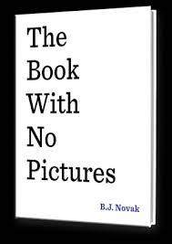 And this kid is the smartest kid too, because this kid chose this book even though it had no pictures. The Book With No Pictures