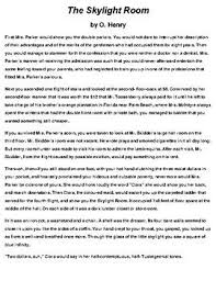 The Skylight Room By O Henry Short Story Theme Worksheet By Pointer Education Skylight Room Short Stories Story Theme