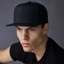 Cliff Flat Brim Baseball Cap Black Baseball Cap Cap Baseball