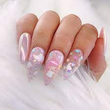 Apres Nail Official On Instagram Adoring These Sculpted Stiletto Medium Nails By Ricekittynails Show Us Your Kawaii Nails Cute Acrylic Nails Nail Art