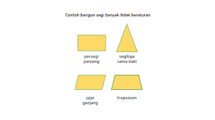 Soal ulangan harian matematika materi bangun datar kelas 4 sd terdiri dari segi banyak luas bangun datar dan keliling bangun datar. Macam Macam Bangun Datar Segi Banyak Beraturan Dan Bangun Datar Segi Banyak Tidak Beraturan Semua Halaman Bobo