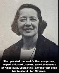 Join us and hear about the woman who helped WWII.