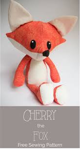 If you use this printable, please let us know by tagging. Free Fox Pattern With Complete Tutorial Included Stuffed Animal Patterns Sewing Stuffed Animals Fox Sewing Pattern