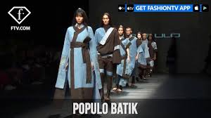 3 pada hari minggu 29 mei berkah juara fashion show baju batik di hari kartini model baju batik made by cintakidsfashion ini. Tokyo Fashion Week Spring Summer 2018 Populo Batik Fashiontv Youtube