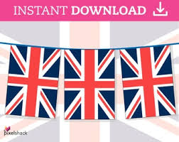 A, or a, is the first letter and the first vowel of the modern english alphabet and the iso basic latin alphabet. Union Jack Bunting Brit Party Banner Printable British Vintage Bunting Grunge British Flag Banner Alphabet Bunting Party British Party Paper Party Supplies Party Decor Vadel Com