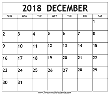 December 2018 Calendar Free Printable Calendar 2018 Calendar Template September Calendar