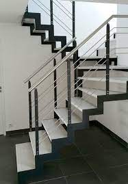 House in downtown toronto / photography: China Interior Simple Design Steel Stair With Solid Oak Tread China Stair Steel Stairs