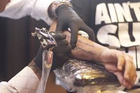 You can have tattoo ink made with the cremation ashes of your loved one. Tattooing A Dead Loved Ones Ashes On Your Body Is The Ultimate Tribute The Horror Movies Blog