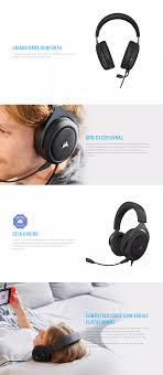 Headset Corsair HS60 PRO USBP2 Gaming Surround 7.1 Carbon — HARDSTORE  Informática - Loja de Informática e PC Gamer em Porto Alegre e Caxias do Sul