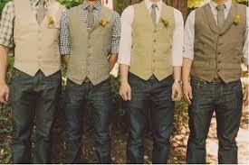 Rustic Wedding Attire For Men Fun Wedding Styles For Your Groomsmen Wedding Party By Elizabeth Kline Rustic Wedding Attire Casual Grooms Groomsmen Outfits
