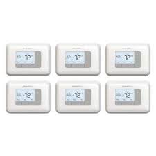 Honeywell rth6360d1002 e programmable thermostat 5 2 schedule. Honeywell Home T3 5 2 Day Programmable Thermostat With 2h 2c Multistage Heating And Cooling 6 Pack Rth6360d02 6pk The Home Depot